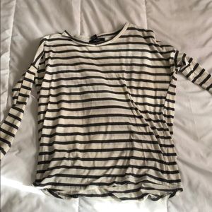 Long sleeve striped shirt